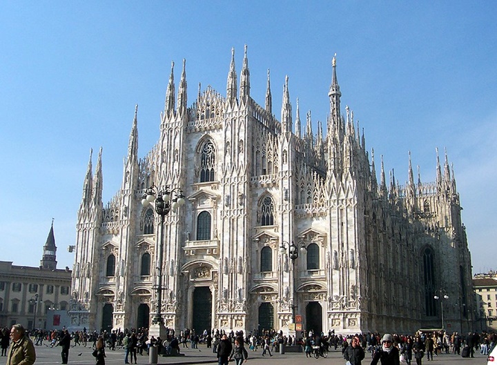 Romada gezilecek yerler - milano Duomo katedrali